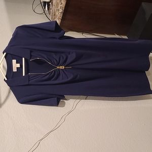 Michael Kors dress. Never worn. Size xl. Navy blue